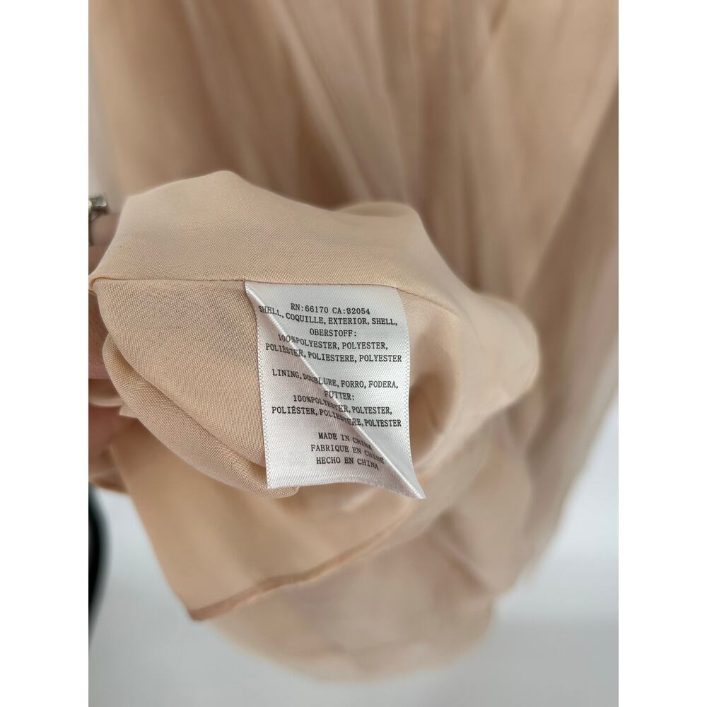 NWT Jenny Yoo Annabelle Gown - Size 12 Sandstone Cream - Picture 5 of 10